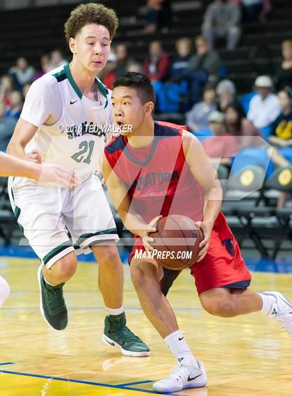 Thumbnail 2 in St. Mary's vs. Saratoga (S.C. Warriors NorCal Tournament) photogallery.