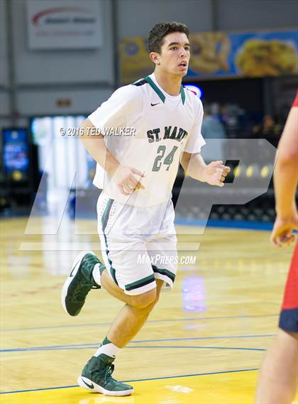 Thumbnail 3 in St. Mary's vs. Saratoga (S.C. Warriors NorCal Tournament) photogallery.
