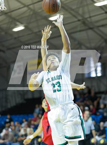 Thumbnail 1 in St. Mary's vs. Saratoga (S.C. Warriors NorCal Tournament) photogallery.