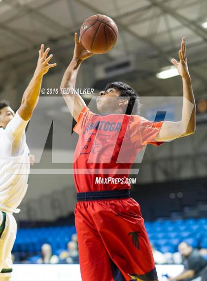 Thumbnail 1 in St. Mary's vs. Saratoga (S.C. Warriors NorCal Tournament) photogallery.