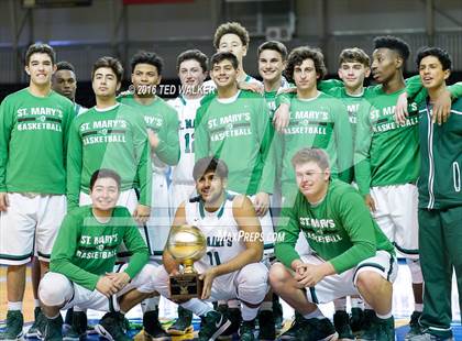 Thumbnail 1 in St. Mary's vs. Saratoga (S.C. Warriors NorCal Tournament) photogallery.