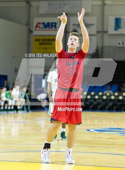 Thumbnail 2 in St. Mary's vs. Saratoga (S.C. Warriors NorCal Tournament) photogallery.
