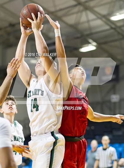 Thumbnail 1 in St. Mary's vs. Saratoga (S.C. Warriors NorCal Tournament) photogallery.