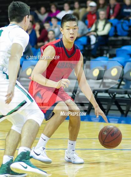 Thumbnail 2 in St. Mary's vs. Saratoga (S.C. Warriors NorCal Tournament) photogallery.