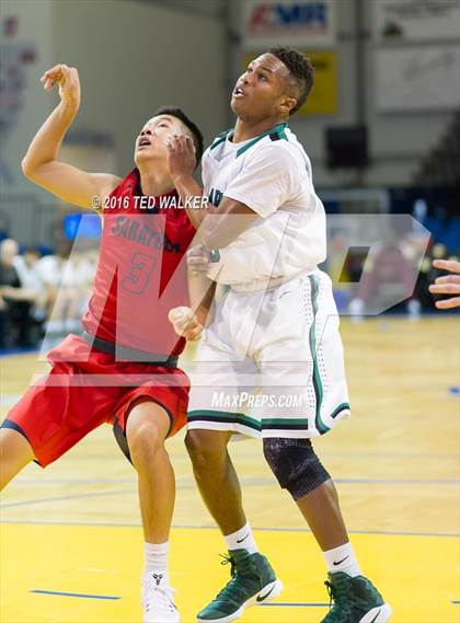 Thumbnail 1 in St. Mary's vs. Saratoga (S.C. Warriors NorCal Tournament) photogallery.
