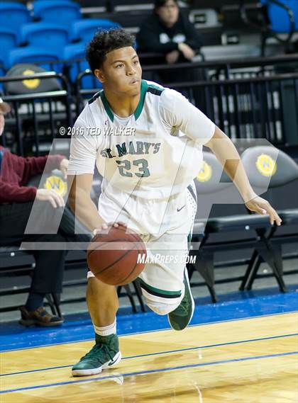 Thumbnail 3 in St. Mary's vs. Saratoga (S.C. Warriors NorCal Tournament) photogallery.