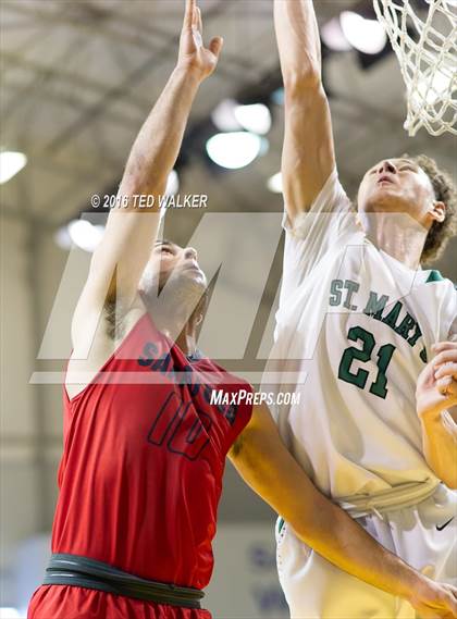 Thumbnail 2 in St. Mary's vs. Saratoga (S.C. Warriors NorCal Tournament) photogallery.