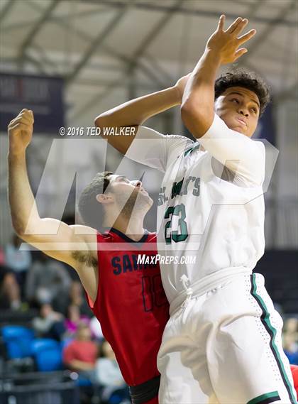 Thumbnail 2 in St. Mary's vs. Saratoga (S.C. Warriors NorCal Tournament) photogallery.