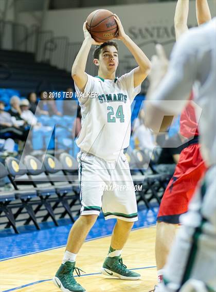 Thumbnail 3 in St. Mary's vs. Saratoga (S.C. Warriors NorCal Tournament) photogallery.