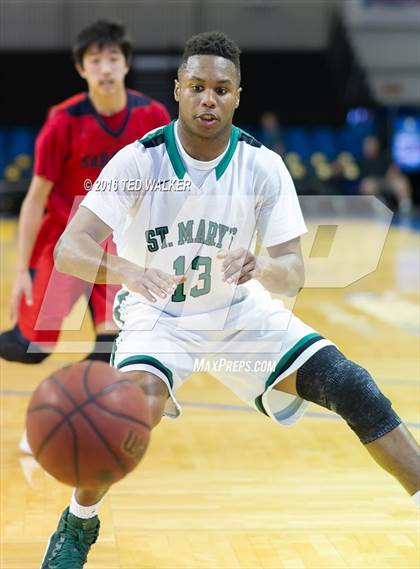 Thumbnail 3 in St. Mary's vs. Saratoga (S.C. Warriors NorCal Tournament) photogallery.