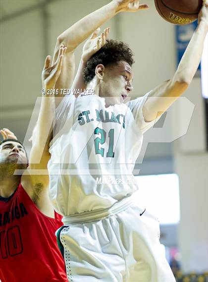Thumbnail 1 in St. Mary's vs. Saratoga (S.C. Warriors NorCal Tournament) photogallery.