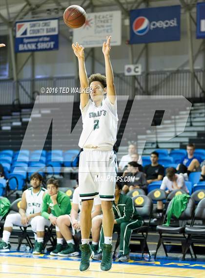 Thumbnail 3 in St. Mary's vs. Saratoga (S.C. Warriors NorCal Tournament) photogallery.