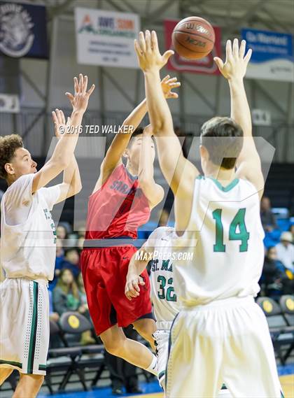 Thumbnail 2 in St. Mary's vs. Saratoga (S.C. Warriors NorCal Tournament) photogallery.