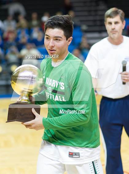 Thumbnail 3 in St. Mary's vs. Saratoga (S.C. Warriors NorCal Tournament) photogallery.