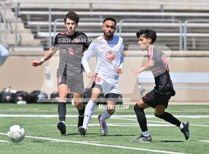 Thumbnail 2 in Tyler Legacy vs. Cypress Woods (UIL 6A Regional Semifinal) photogallery.