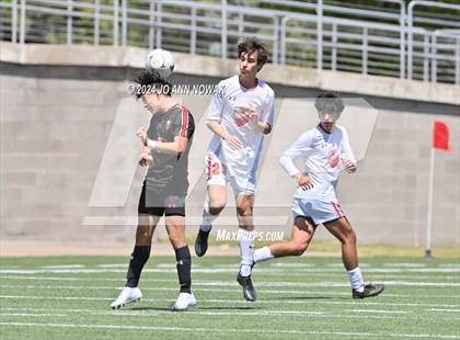 Thumbnail 2 in Tyler Legacy vs. Cypress Woods (UIL 6A Regional Semifinal) photogallery.
