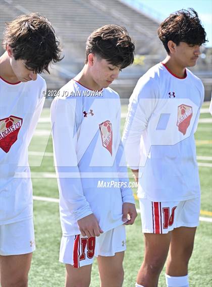 Thumbnail 3 in Tyler Legacy vs. Cypress Woods (UIL 6A Regional Semifinal) photogallery.