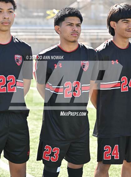 Thumbnail 2 in Tyler Legacy vs. Cypress Woods (UIL 6A Regional Semifinal) photogallery.