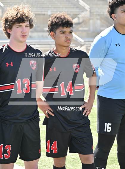 Thumbnail 3 in Tyler Legacy vs. Cypress Woods (UIL 6A Regional Semifinal) photogallery.