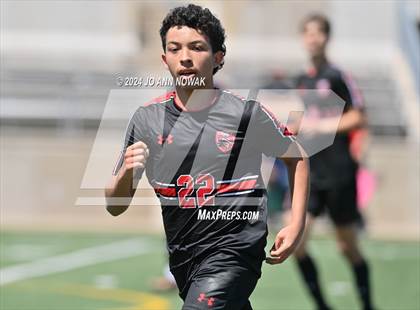 Thumbnail 3 in Tyler Legacy vs. Cypress Woods (UIL 6A Regional Semifinal) photogallery.
