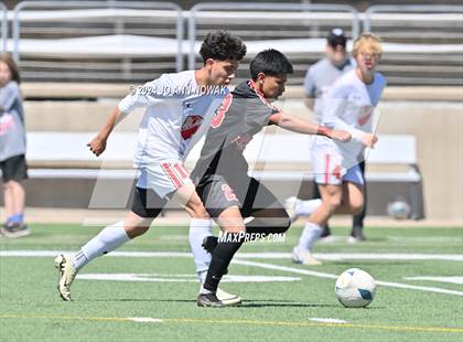 Thumbnail 2 in Tyler Legacy vs. Cypress Woods (UIL 6A Regional Semifinal) photogallery.