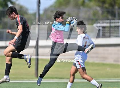 Thumbnail 3 in Tyler Legacy vs. Cypress Woods (UIL 6A Regional Semifinal) photogallery.