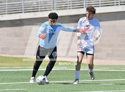 Thumbnail 1 in Tyler Legacy vs. Cypress Woods (UIL 6A Regional Semifinal) photogallery.
