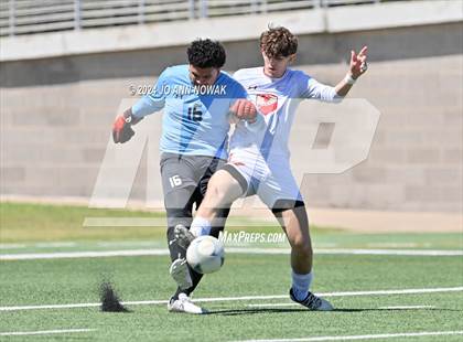 Thumbnail 3 in Tyler Legacy vs. Cypress Woods (UIL 6A Regional Semifinal) photogallery.