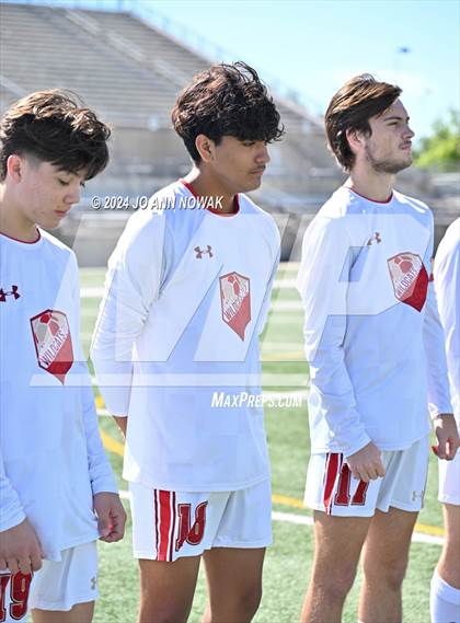 Thumbnail 2 in Tyler Legacy vs. Cypress Woods (UIL 6A Regional Semifinal) photogallery.