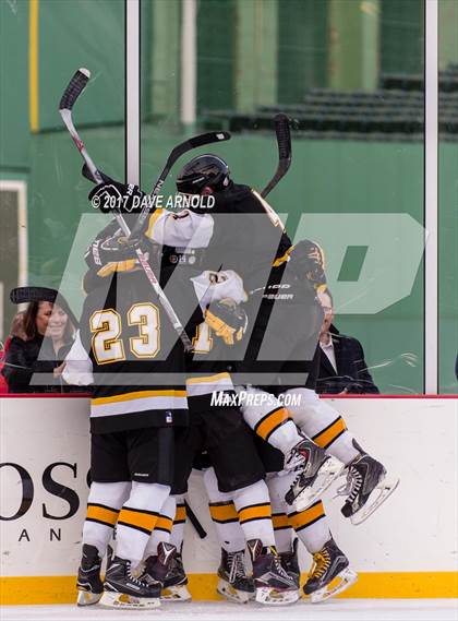 Thumbnail 2 in East Boston vs Boston Latin Academy (Frozen Fenway) photogallery.