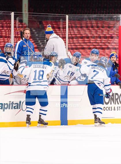 Thumbnail 2 in East Boston vs Boston Latin Academy (Frozen Fenway) photogallery.