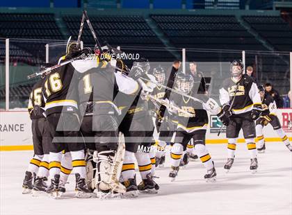 Thumbnail 1 in East Boston vs Boston Latin Academy (Frozen Fenway) photogallery.