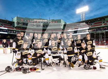 Thumbnail 2 in East Boston vs Boston Latin Academy (Frozen Fenway) photogallery.