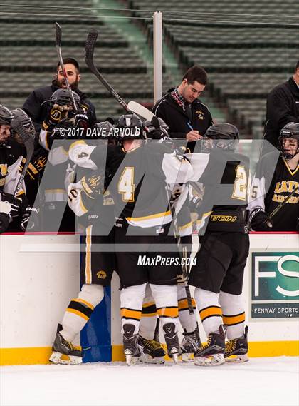 Thumbnail 1 in East Boston vs Boston Latin Academy (Frozen Fenway) photogallery.