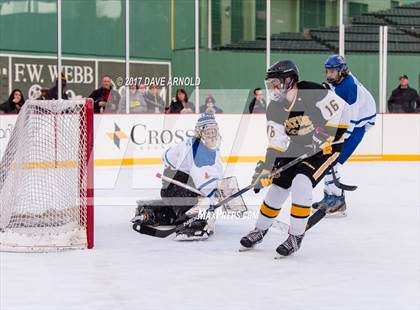 Thumbnail 1 in East Boston vs Boston Latin Academy (Frozen Fenway) photogallery.