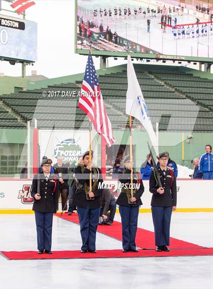 Thumbnail 1 in East Boston vs Boston Latin Academy (Frozen Fenway) photogallery.