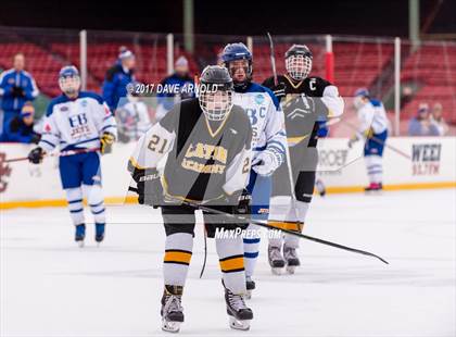 Thumbnail 1 in East Boston vs Boston Latin Academy (Frozen Fenway) photogallery.