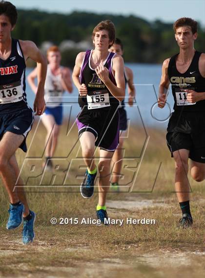 Thumbnail 2 in Class 2A District 7 Cross Country Meet photogallery.