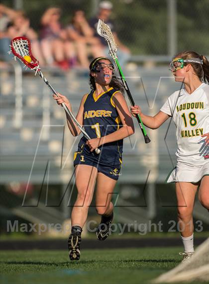Thumbnail 1 in Loudoun County vs Loudoun Valley (AA Northern Sectional First Round) photogallery.