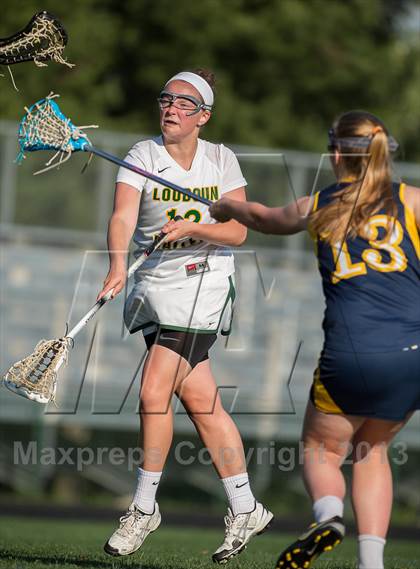 Thumbnail 1 in Loudoun County vs Loudoun Valley (AA Northern Sectional First Round) photogallery.