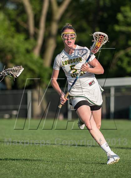 Thumbnail 1 in Loudoun County vs Loudoun Valley (AA Northern Sectional First Round) photogallery.