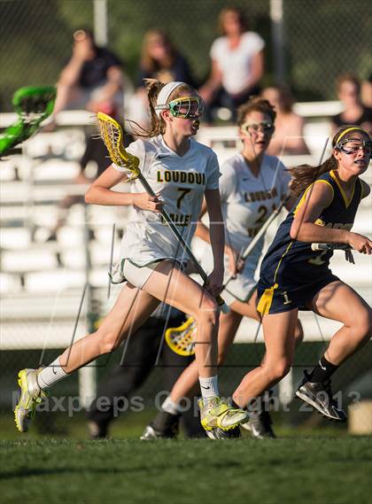Thumbnail 2 in Loudoun County vs Loudoun Valley (AA Northern Sectional First Round) photogallery.