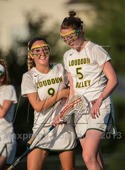 Thumbnail 1 in Loudoun County vs Loudoun Valley (AA Northern Sectional First Round) photogallery.