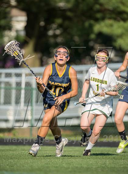 Thumbnail 1 in Loudoun County vs Loudoun Valley (AA Northern Sectional First Round) photogallery.