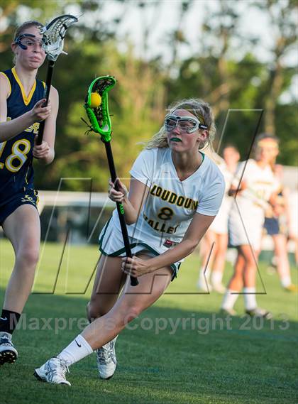 Thumbnail 1 in Loudoun County vs Loudoun Valley (AA Northern Sectional First Round) photogallery.