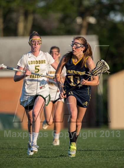 Thumbnail 3 in Loudoun County vs Loudoun Valley (AA Northern Sectional First Round) photogallery.