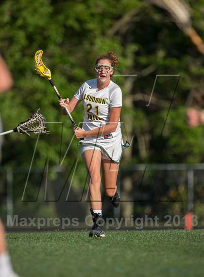 Thumbnail 1 in Loudoun County vs Loudoun Valley (AA Northern Sectional First Round) photogallery.