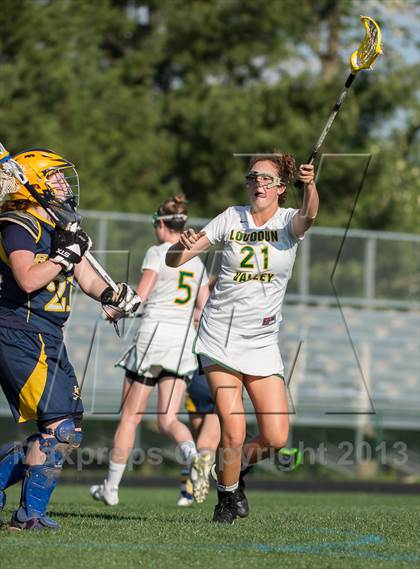 Thumbnail 3 in Loudoun County vs Loudoun Valley (AA Northern Sectional First Round) photogallery.