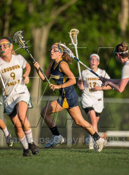 Thumbnail 1 in Loudoun County vs Loudoun Valley (AA Northern Sectional First Round) photogallery.