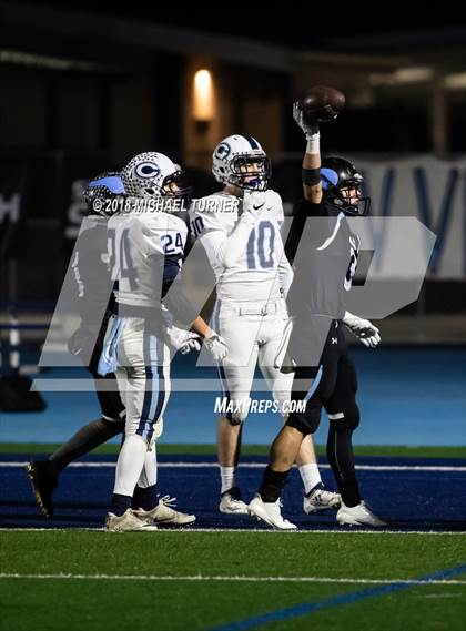 Thumbnail 2 in Central Valley Christian @ Pleasant Valley (CIF 4-AA Championship) photogallery.